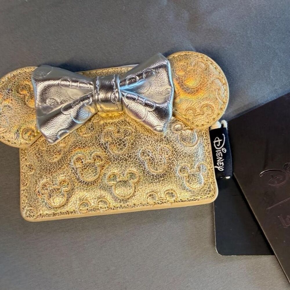 Disney Women's Gold and Silver Wallet-purses